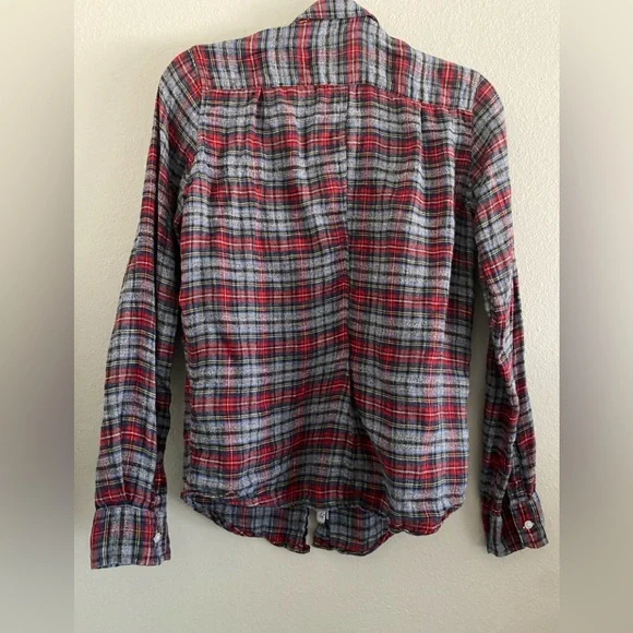 Frank And Eileen Shirt Women’s Barry Plaid Button Up Long Sleeve - Picture 3 of 4